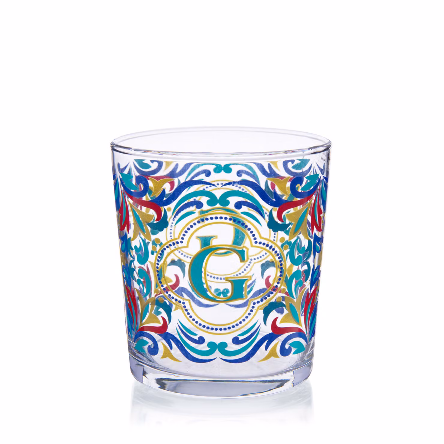 Bicchiere per acqua Kasanova Royal Garden con decorazione floreale multicolore – 2