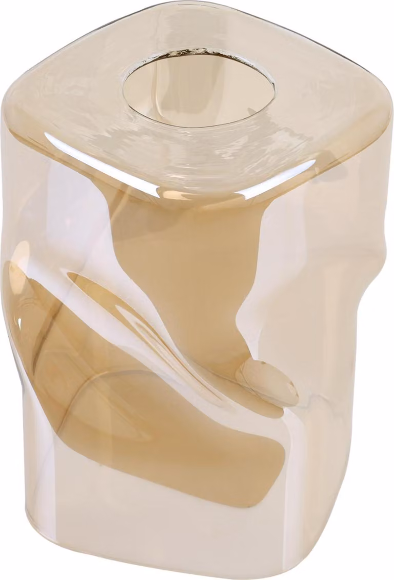 Paralume Niki color miele 10 cm – elegante paralume in vetro per un'illuminazione calda degli ambienti