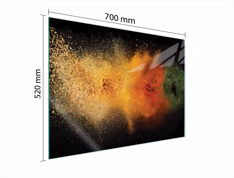 Piastra Protettiva In Vetro Per Levi 70X52 Spezie