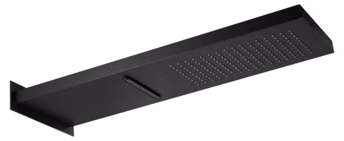 Herzbach LIVING SPA, doccia a pioggia, 53,7 x 16,5 cm, multifunzione, da montare a parete