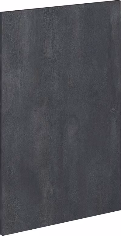 Frontale cucina Vicco R-Line Calce nera 39.6 x 71.3 cm frontale del mobile per mobile base ad angolo, Model 42836