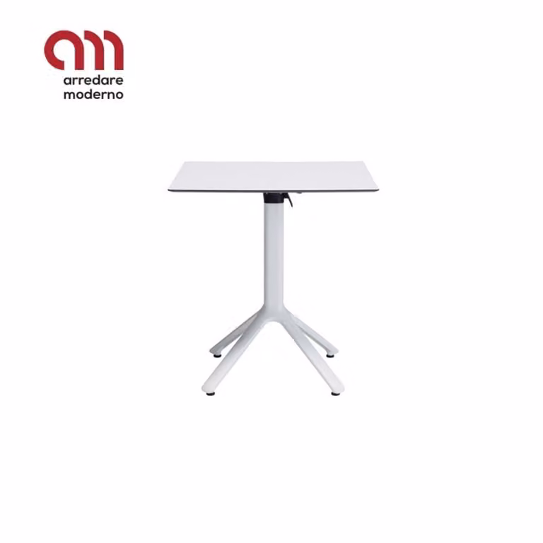 Tavolino Bar Nemo Scab affiancabile H.110 con piano stratificato compact