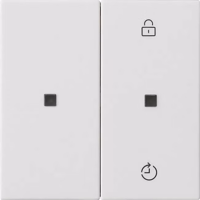 Unità di comando superiore wireless Memory, bianco puro 549327