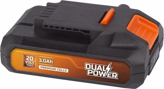 Batteria Dual Power POWDP9023, 20 V, 3000 mAh, 54 Wh, per utensili a batteria