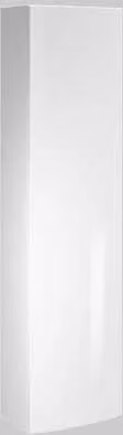 Colonna Sospesa Anta Curva Bianco Lucido Cm 140 Savinidue