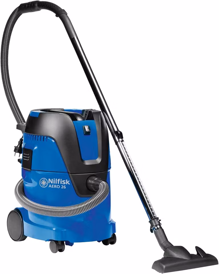 Aspirapolvere bagnato/secco, aspirapolvere industriale da 1250 W con funzione soffiante e sistema di pulizia del filtro, colore blu