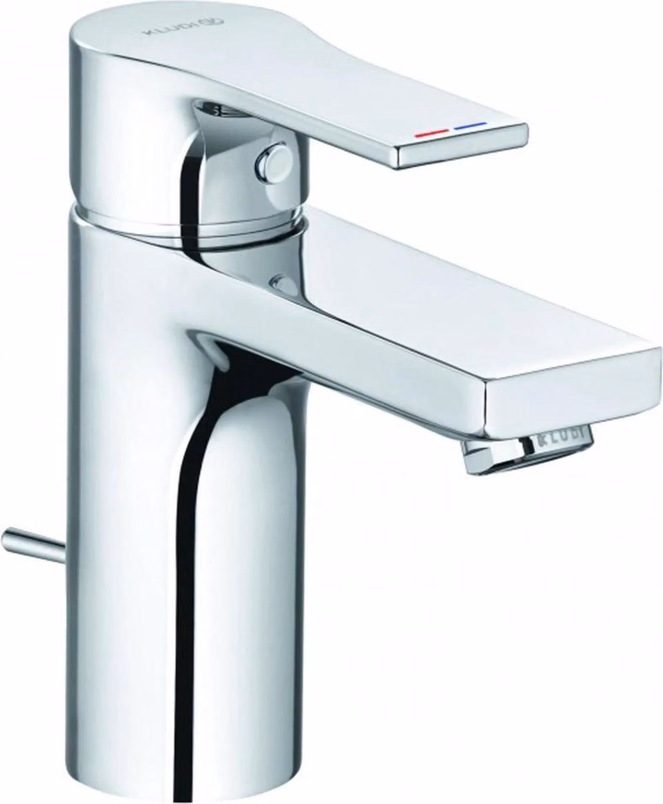 Kludi Zenta SL WT Miscelatore monocomando Set di scarico 100 mm, 1 pz.