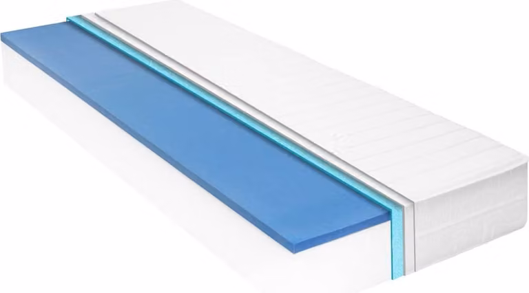 The Living Store Materasso 160 x 200 cm memory foam viscoelastico 18 cm