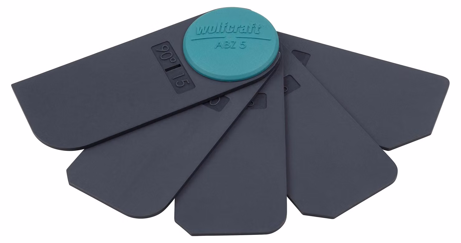 Cazzuola per giunti Wolfcraft - Set professionale da 5 4332000