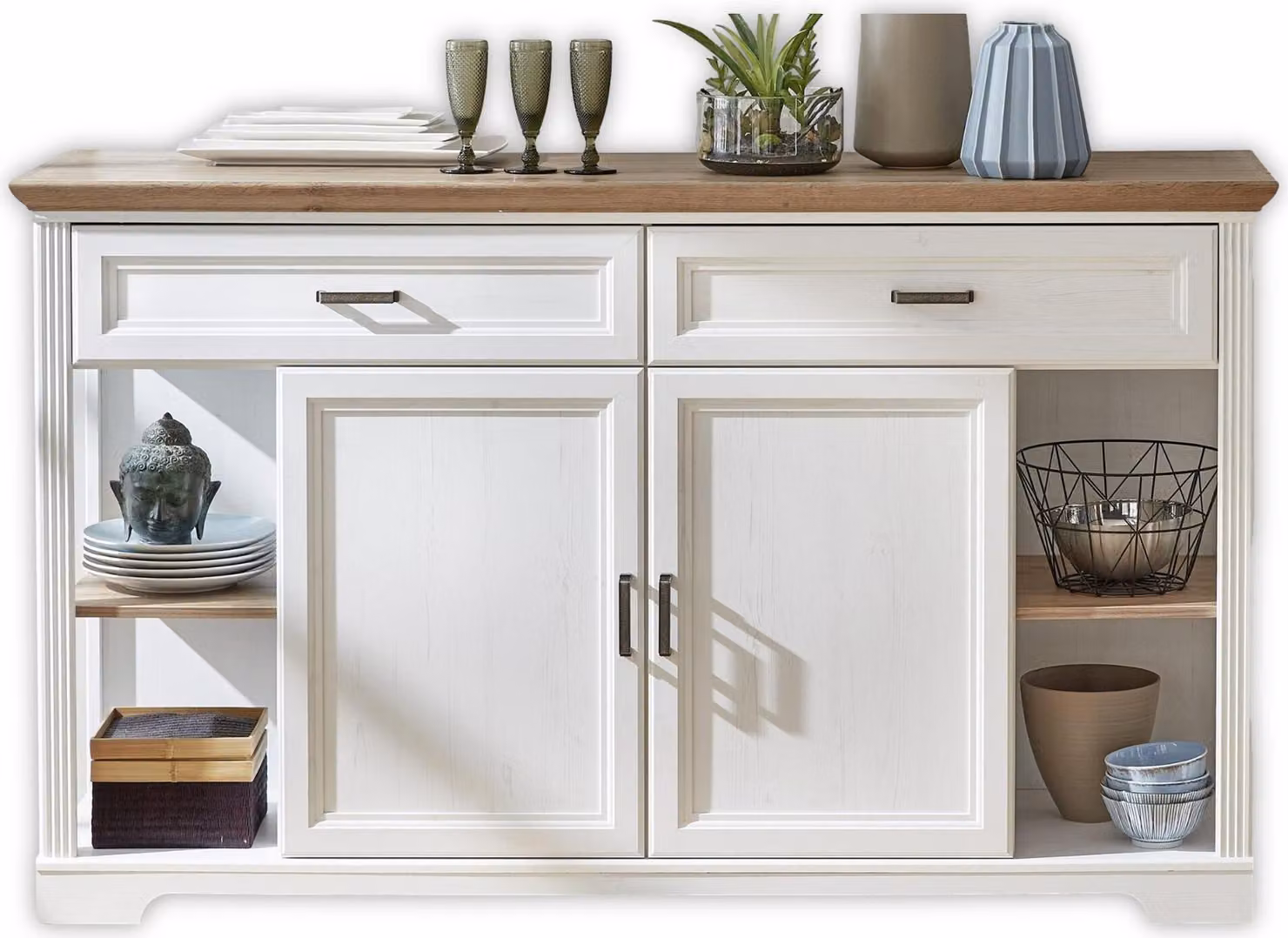 Credenza JASMIN pino chiaro / rovere