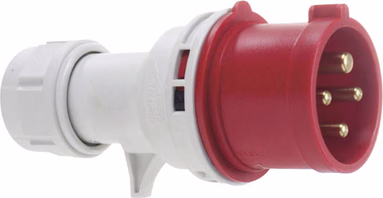 Spina/presa industriale trifase 16 A. / 380 V.