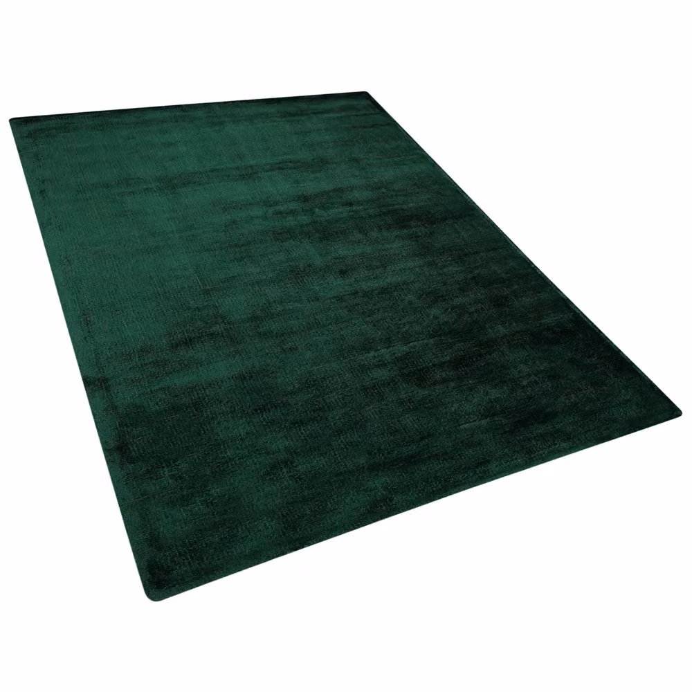 Tappeto Beliani Verde in Viscosa, Stile Moderno, Hand Tufted, L: 160 cm x P: 230 cm – 2