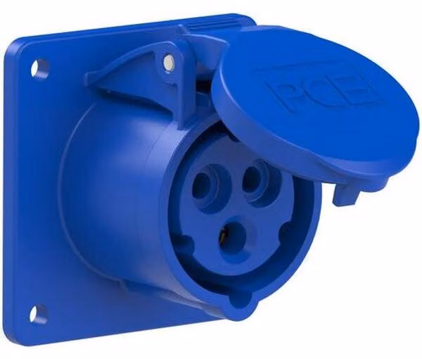 PCE ANBAUDOSE 3X16A 230V, modello a parete (313-6TTF7)