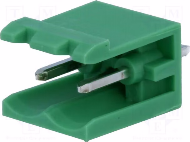 2 connettori a morsetto disattivabili, connettore da 5 mm, configurazione: 2 poli diritti, connettore maschio MSTBV 2,5/2-G, codice prodotto: 1753437