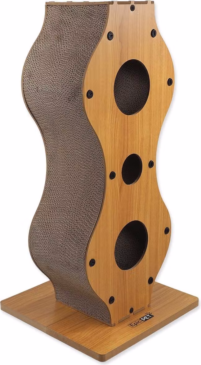 Epic Pet tiragraffi a forma di otto con giochi 30x30x61cm