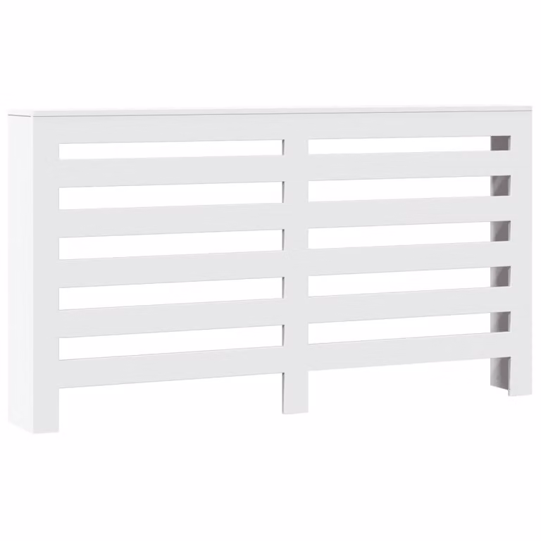 Copertura Termosifone Bianca 149x20x82 cm Legno Multistrato