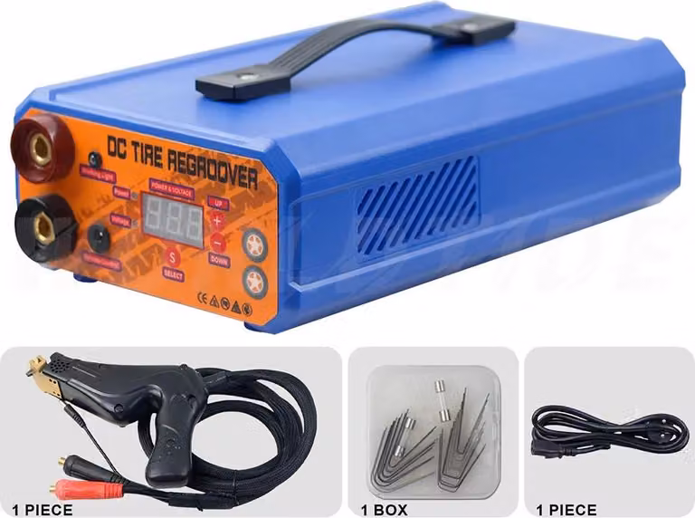 Trapano per pneumatici, portatile, ad alte prestazioni, blu
