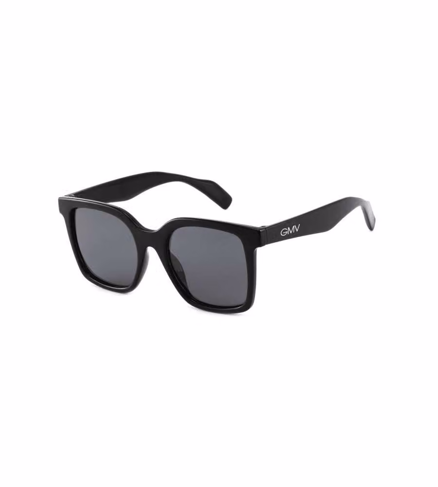 Gian Marco Venturi Occhiali da Sole Polarizzati Nero-Nero Unisex Adulto