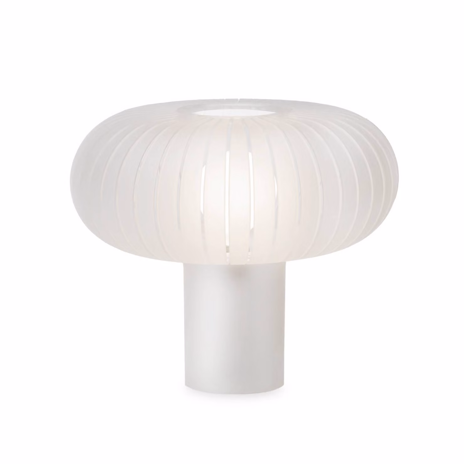 Kartell Lampada da tavolo Teresa Frozen, dimmerabile, Bianco / Opale, Soggiorno / Sala da pranzo, Plastica, Design, Lampada da tavolo