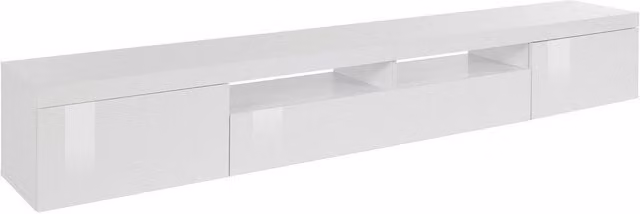 Mobile porta tv 2 ante con un'anta 240 240x40x35cm - SOLSTICE