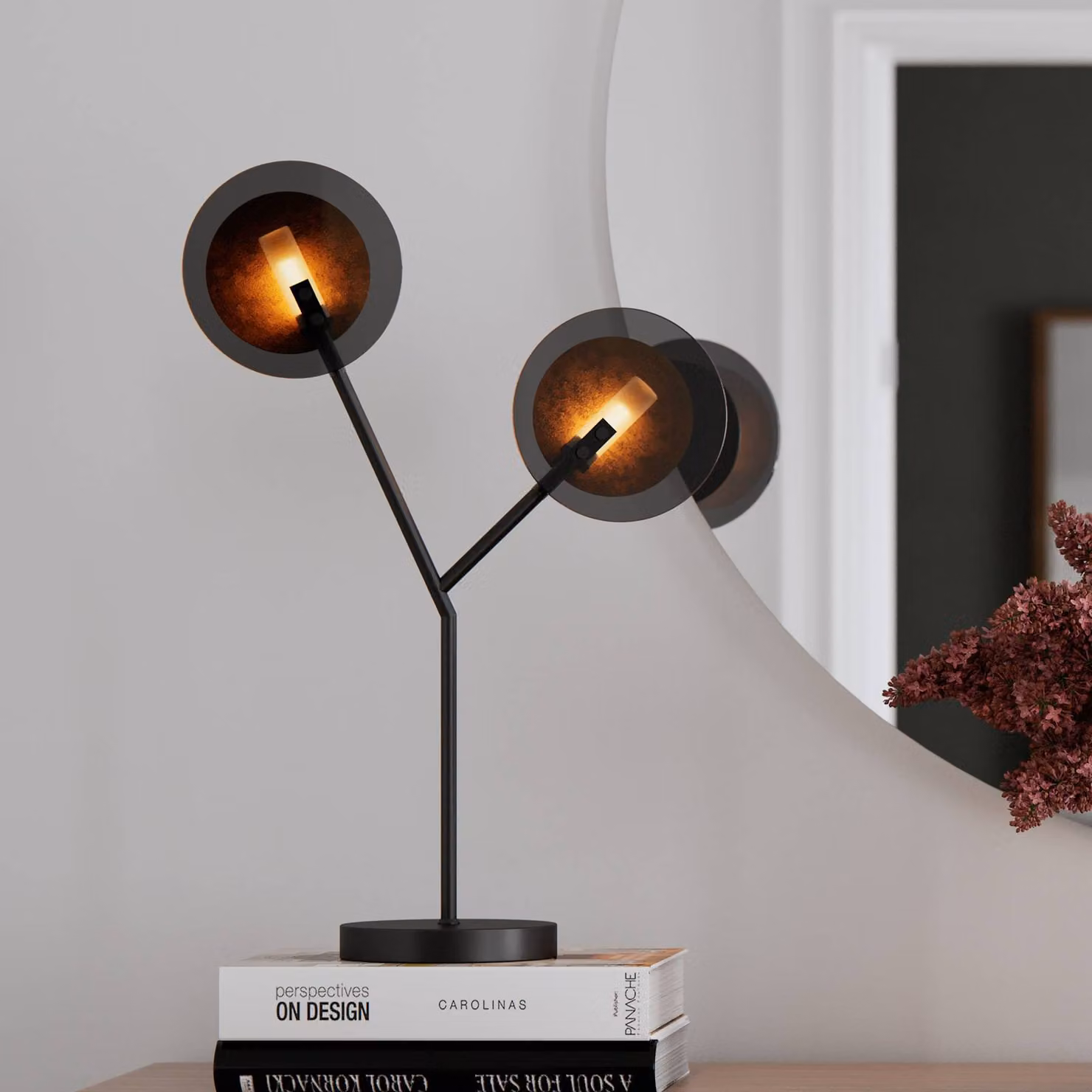 By Rydéns Lampada da tavolo di design Turno, Nero, Soggiorno / Sala da pranzo, Metallo, Design, Lampada da tavolo