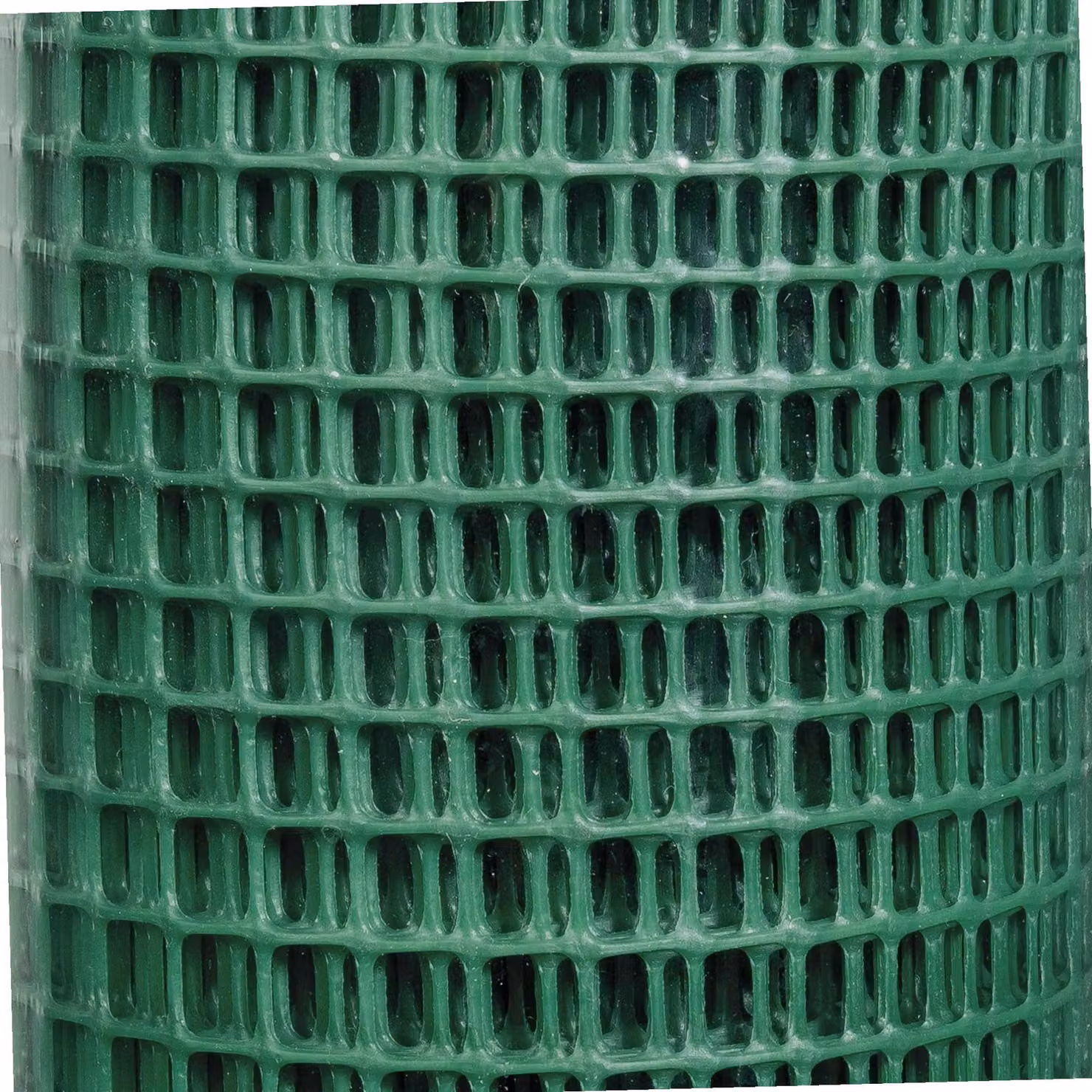 Rete in plastica verde, 9x9 mm