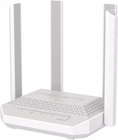 Keenetic Speedster 4G+ KN-2911 Router Modem Wi-Fi 5 Mesh AC1200 Dual Band LTE con 4 porte Ethernet Grigio
