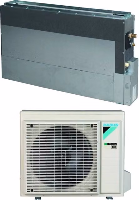 Climatizzatore Condizionatore Daikin Bluevolution Mini Sky 21000 Btu FNA60A9 a Pavimento ad Incasso con Wi-Fi e Controllo via App – 1