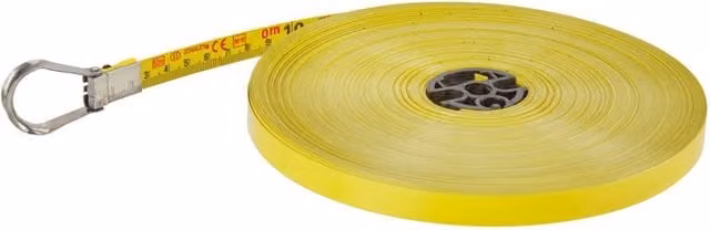 Rotella metrica Stanley Master II in acciaio inossidabile giallo, Lunghezza: 50 m