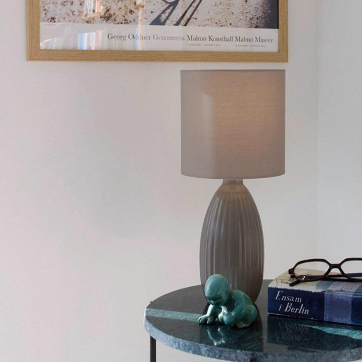 PR Home Lampada da tavolo Uno, Marrone / Ruggine, Soggiorno / Sala da pranzo, Ceramica, Moderno, Lampada da tavolo