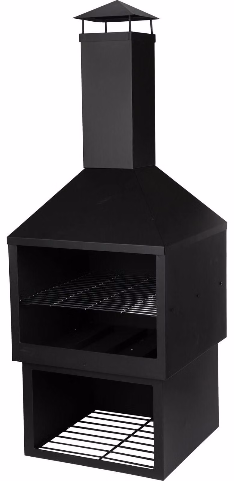 Caminetto da giardino in metallo 118 cm