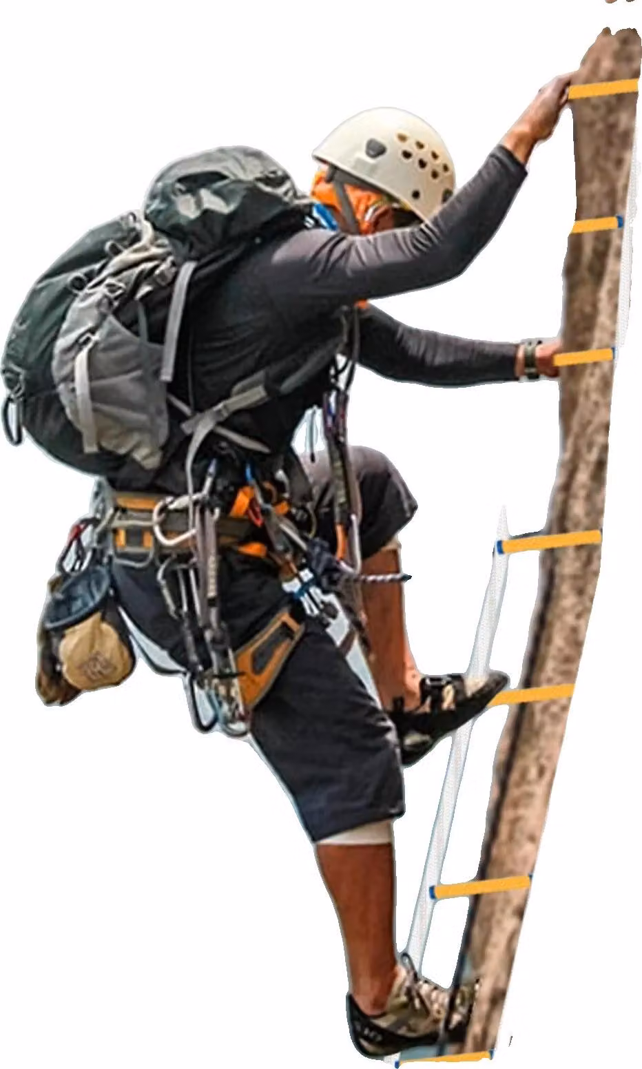 Corda per scala, lunghezza 12 m, capacità di carico 200 kg, peso leggero 3,4 kg, resina e acciaio resistenti, design portatile