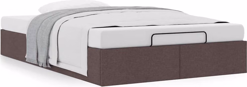 Struttura Letto Pouf senza Materasso 120x200 cm in Tessuto