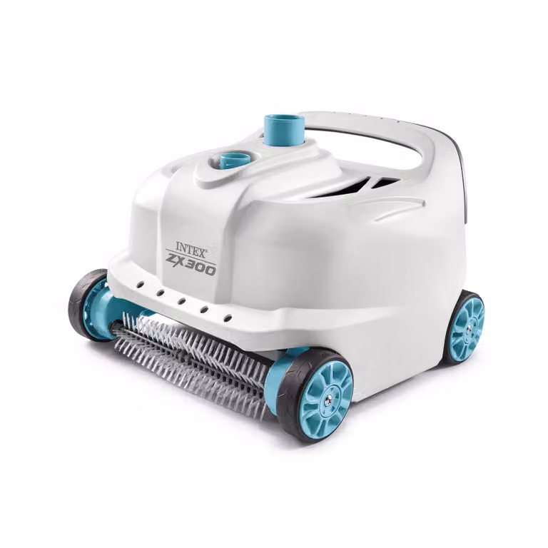 Robot Pulitore Automatico per Piscina Fuori Terra Intex ZX300 Bianco