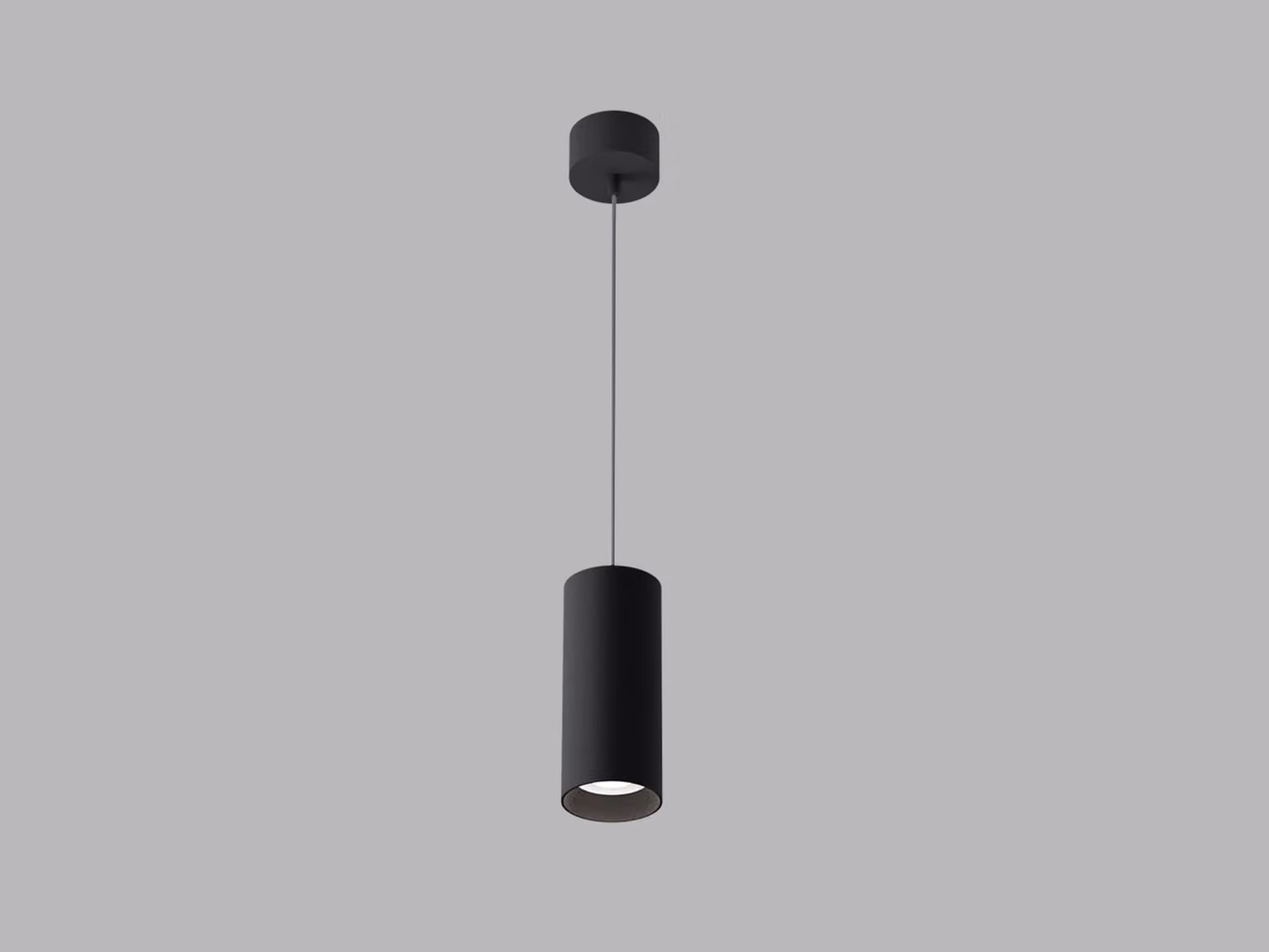 LED2 3251443CS Lampada a sospensione LUKY Z, B CASAMBI 20W 4000K UGR nera