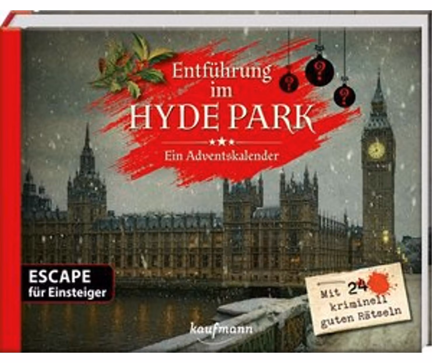 Rapimento a Hyde Park: un calendario dell'Avvento a tema escape room...