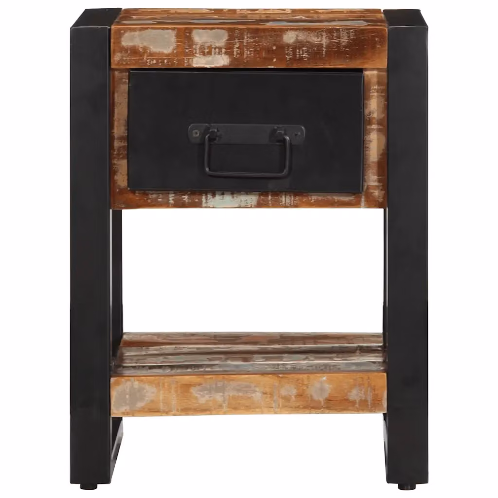 Set di 2 comodini Design Mania in legno di mango grezzo multicolore – 2