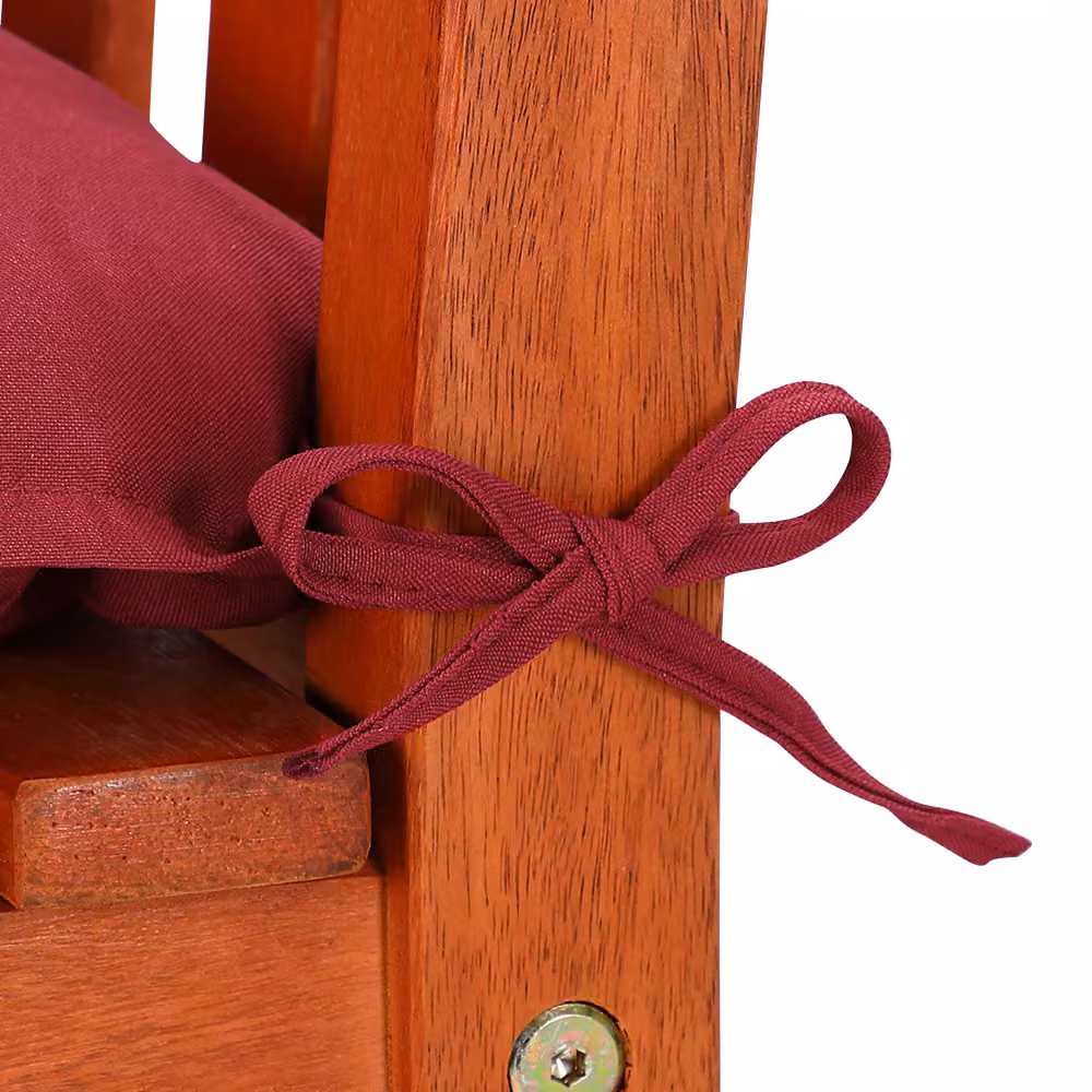 Cuscino per panchina da giardino Detex® rosso, L/P/H: 145 x 45 x 8 cm – 2