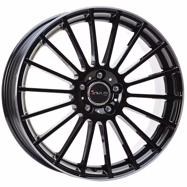 Alufelge Avus Ac-M03 8X19 5X112 Et 45 Lip Nero Lucido