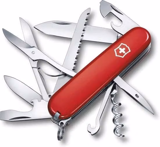 Coltellino Multitool Victorinox in Acciaio Inossidabile Rosso