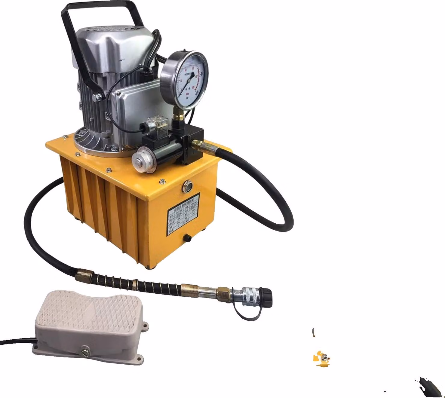 Pompa idraulica, pressione massima 10000 PSI, funzionamento elettrico, 220V, EU