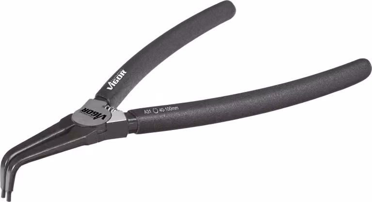 Vigor V2791, Pinza per anelli di sicurezza, 2,3 mm, 18 cm