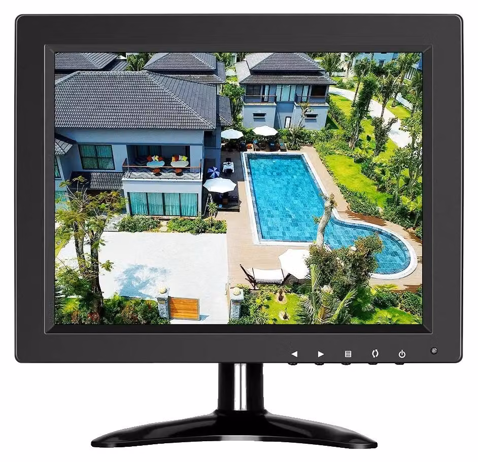 Videosorveglianza, display LCD da 10 pollici, compatibilità con più ingressi, spina di tipo europeo