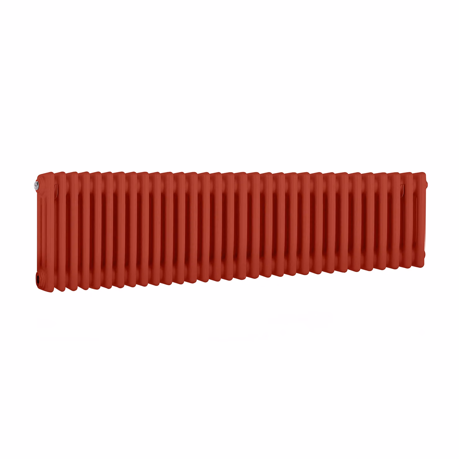Radiatore Orizzontale a Colonne (3 Colonne) 300mm x 1415mm - Rosso (Siamese Rosso) - Regent