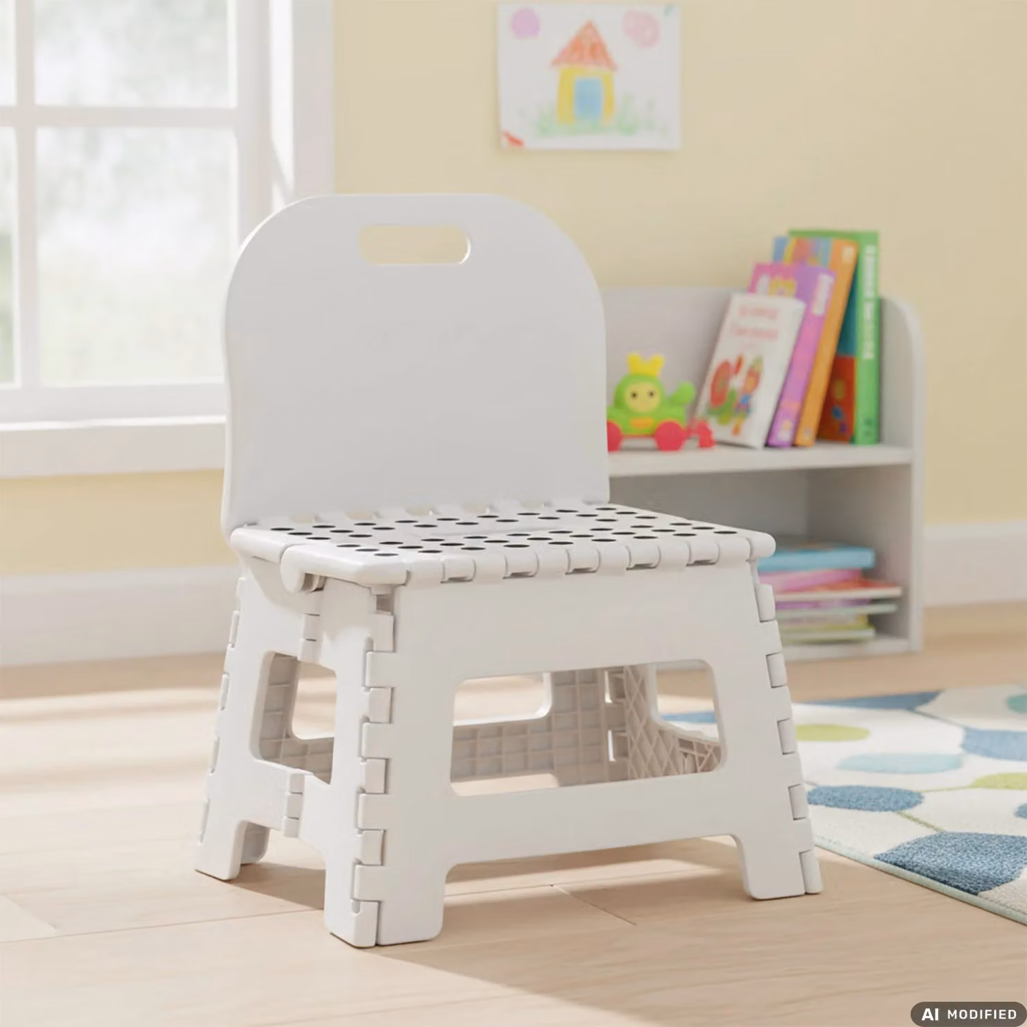 Sediolina Pieghevole per Bambini con Schienale Linea Baby Cute VESTIAMO CASA H 43 x L 32 x P 25 cm – 2