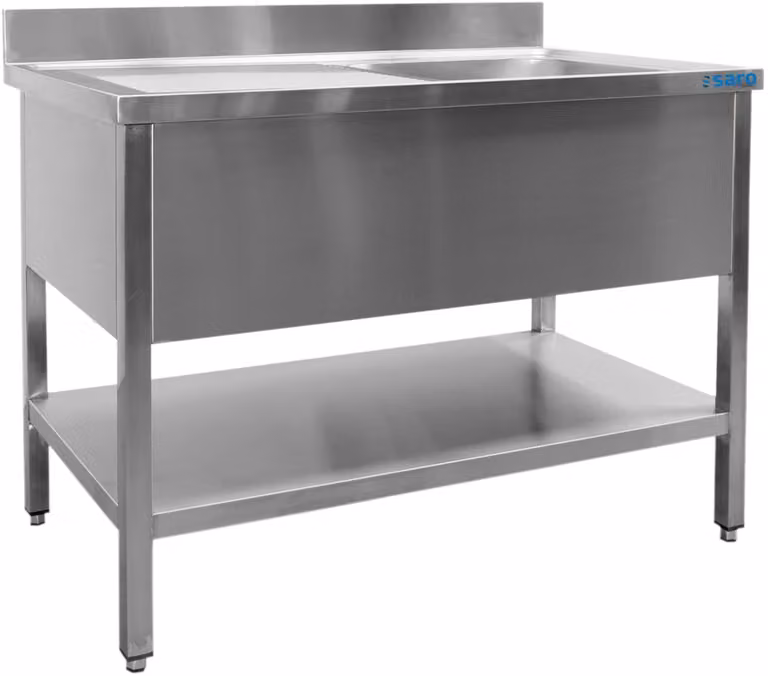 Mobile lavabo con 1 vasca, lato destro - L1600xP600 mm