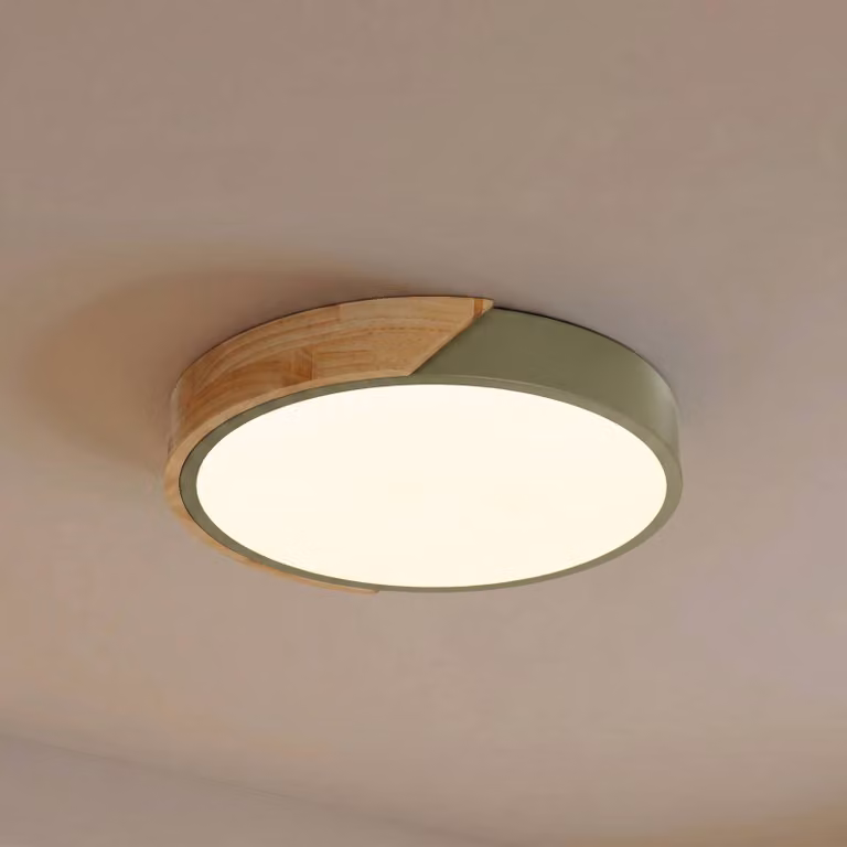Plafoniera soffitto Lynorri PRIOS, Verde, Soggiorno / Sala da pranzo, Plastica, Moderno, Plafoniera