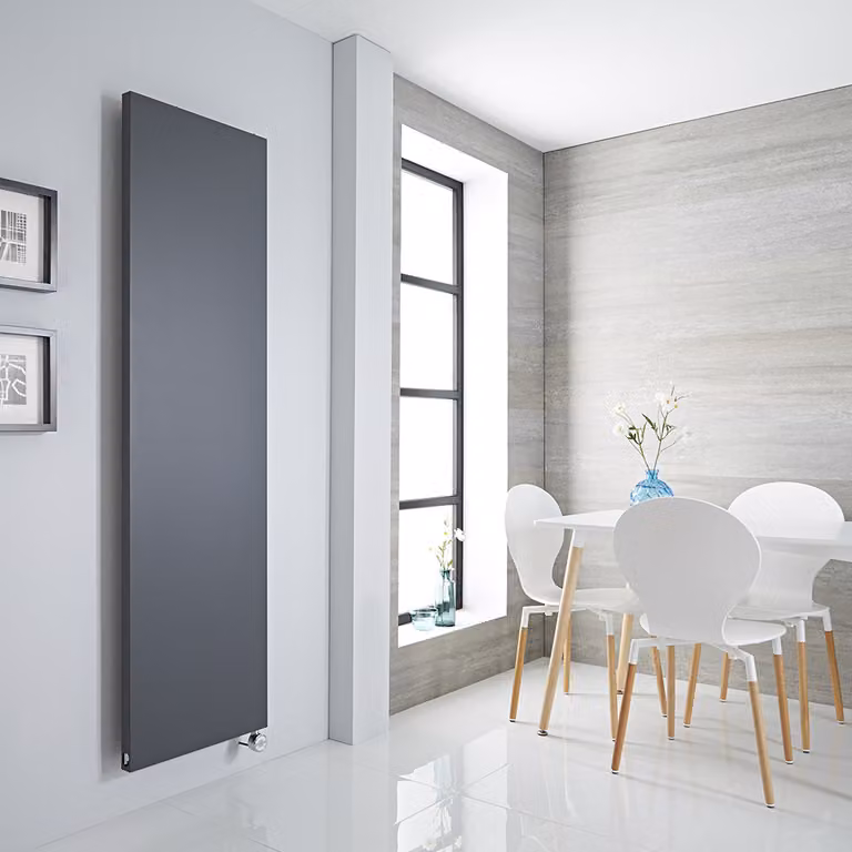 Radiatore Verticale Elettrico Design Antracite 1800x500mm 1000W – Arch