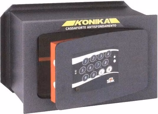 Cassaforte Digitale da Incasso Konika Stark Nero 5,8 l L/P/H: 31 x 21 x 15 cm – 2
