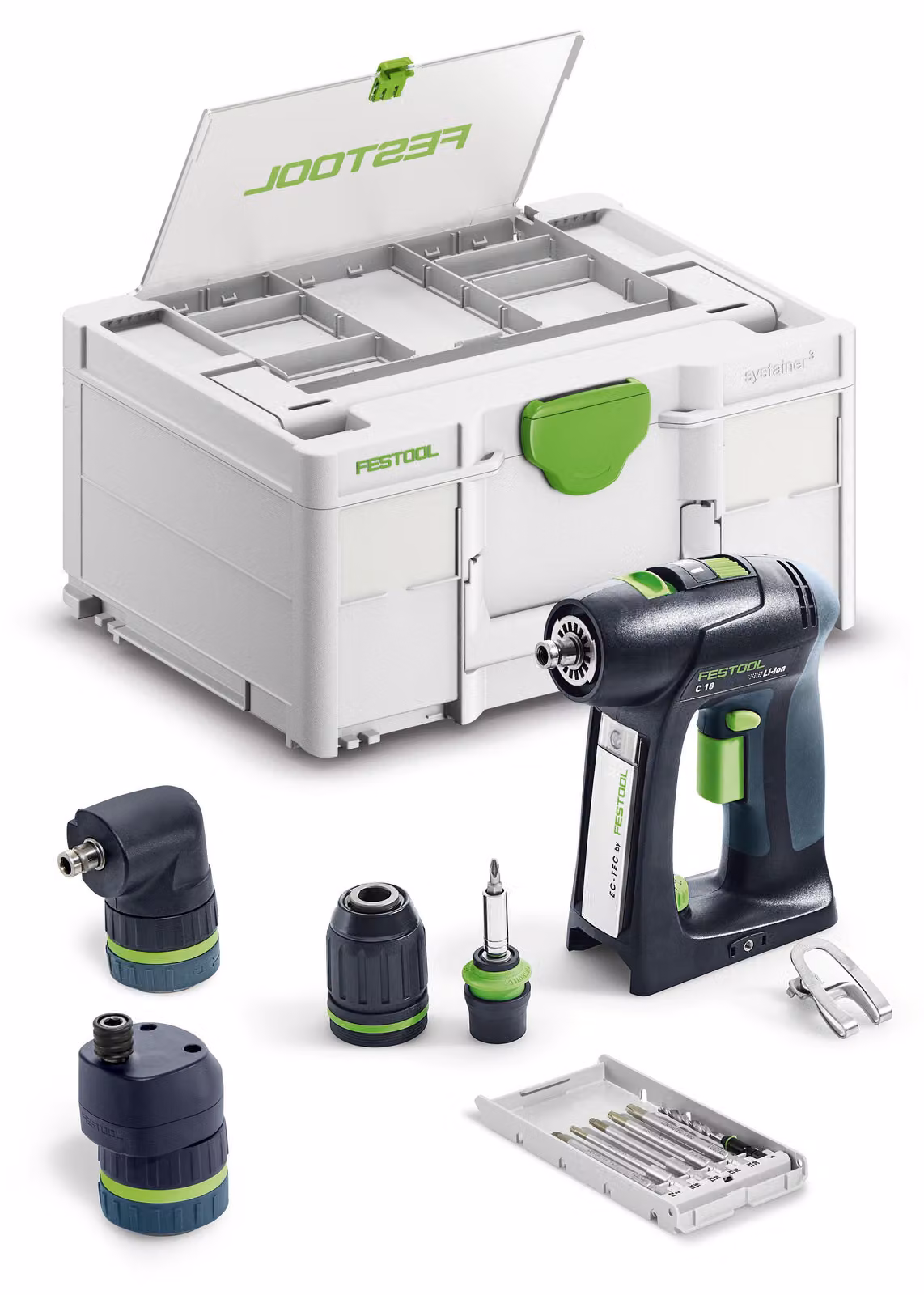 Festool Trapano avvitatore a batteria C 18 Set base | 578831